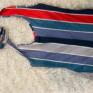 multi color jumpsuit